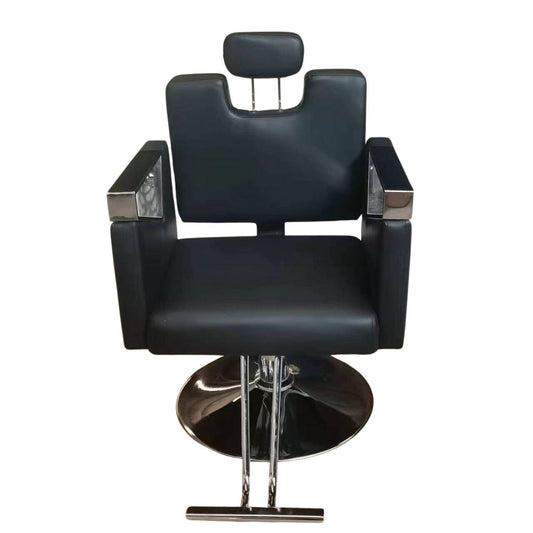 Sillón de Peluquería Elegant Black Reclinable