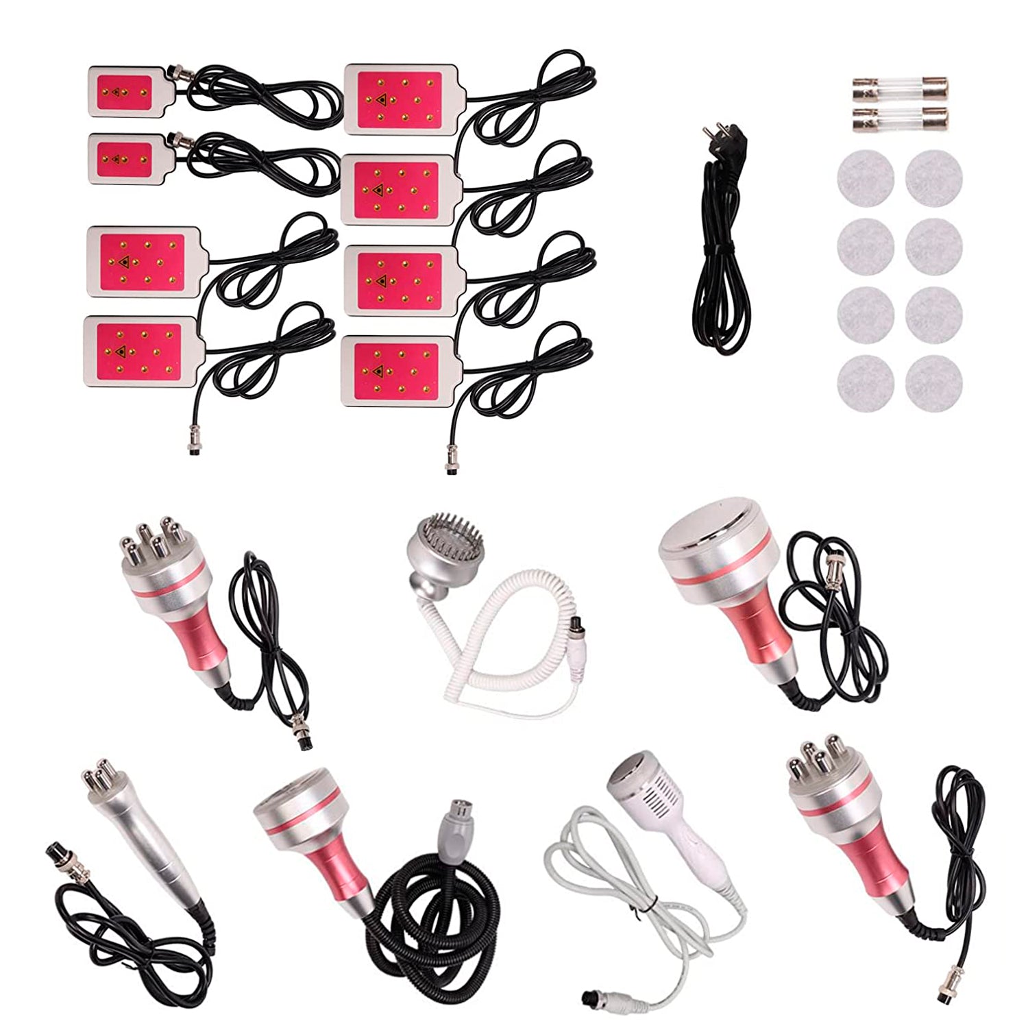 Maquina Cavitación 40K  Lipolaser 9 en 1+ RF+ Vacuum+ Microcorrientes