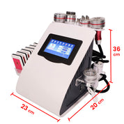 Maquina Cavitación 40K  Lipolaser 9 en 1+ RF+ Vacuum+ Microcorrientes