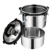 Esterilizador Autoclave Vapor Presión Acero Inoxidable 8L