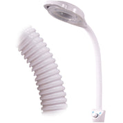 Lampara de Pie Led con Lupa X16 con Bandeja de Apoyo Para Centro Estetico, Spa