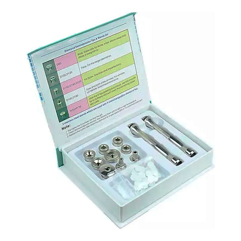 Pack Ultrafacial  Microdermoabrasión + Peeling 2 En 1 Rejuvenecimiento Facial + mascara led 7 colores