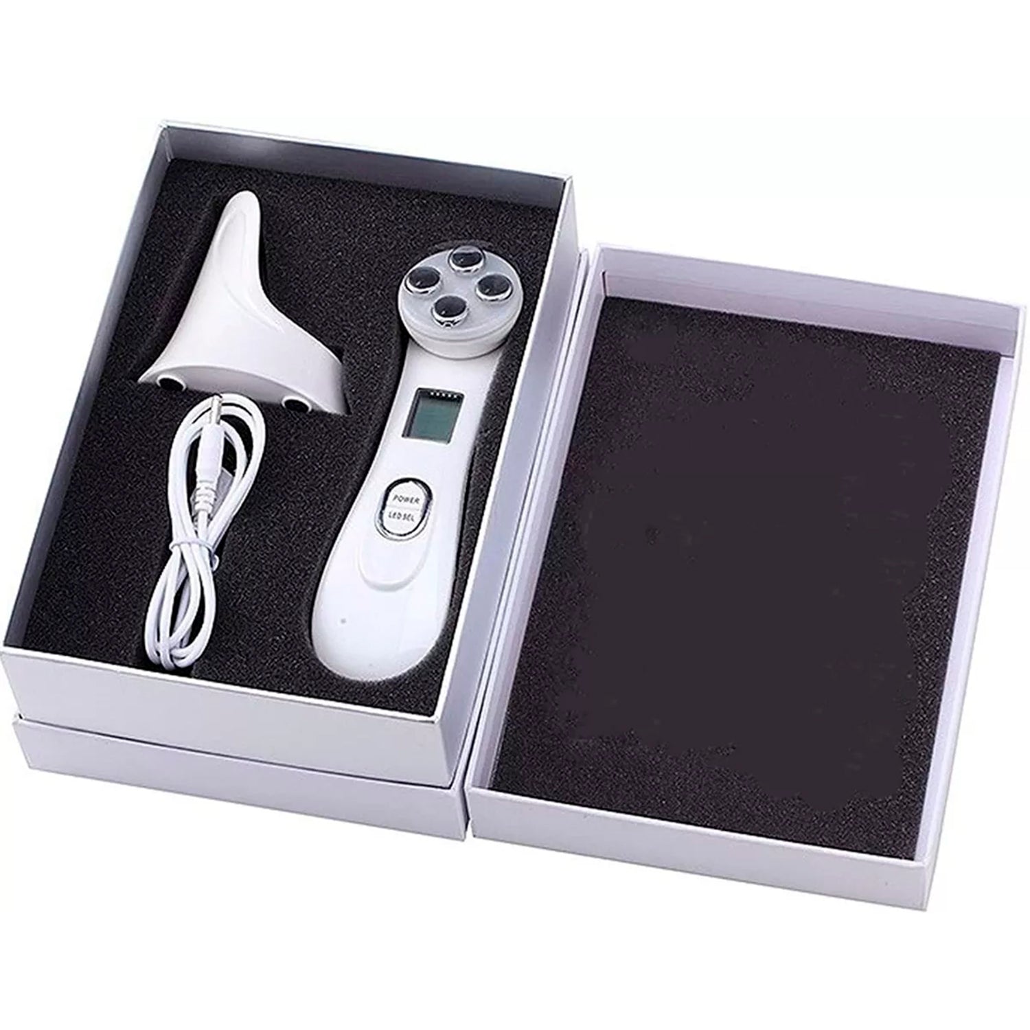 Electroporador + EMS + Fototerapia antienvejecimiento facial