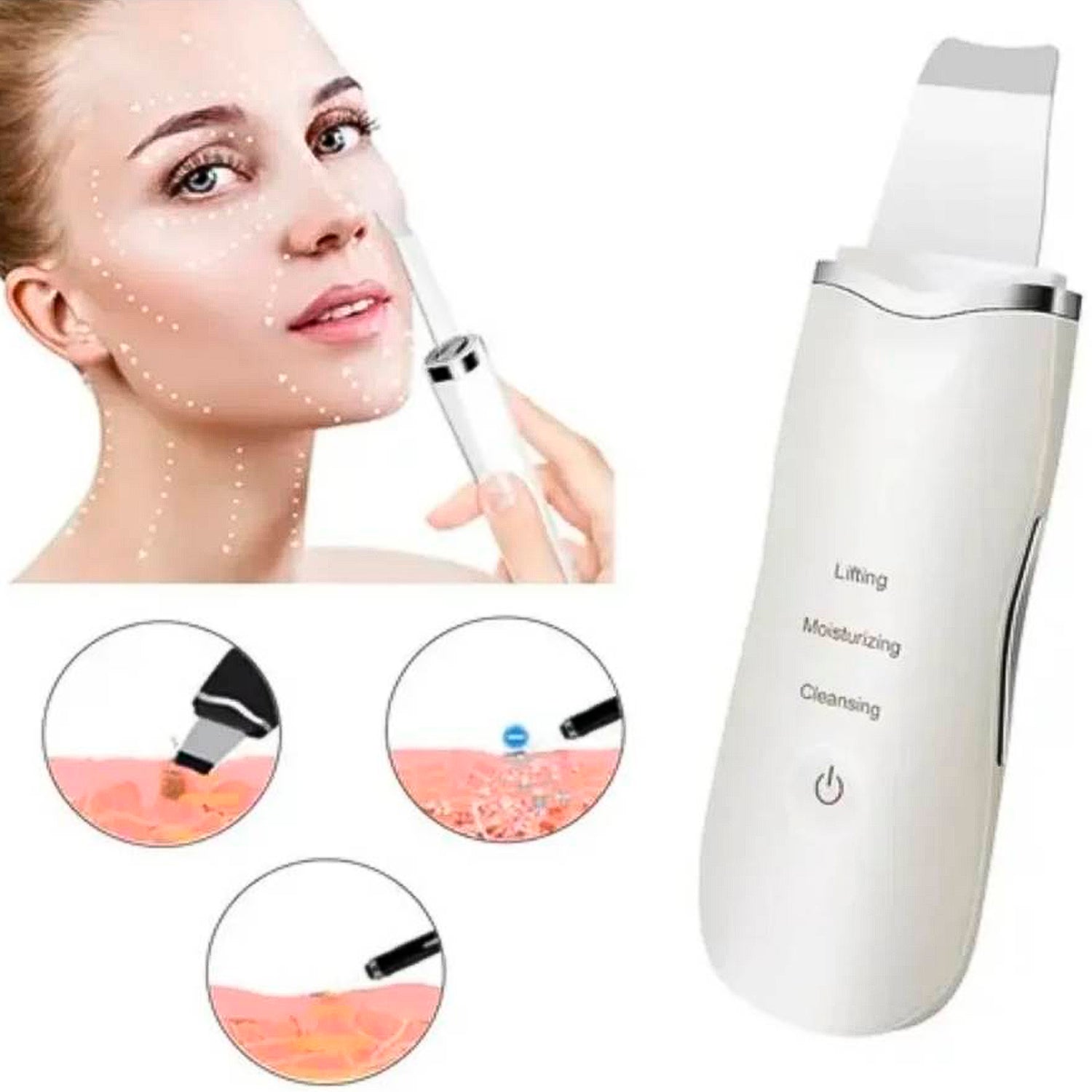 Peeling Ultrasónico 3 En 1  2w