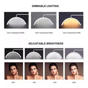 Lampara Led Media Luna Estética