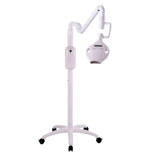 Lámpara blanqueamiento dental 3 colores pedestal