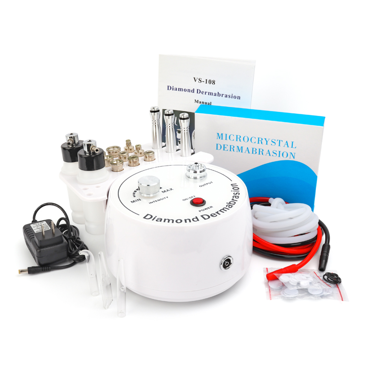 Maquina microdermoabrasión punta diamante 3 en 1