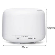 Humidificador Ultrasonico Difusor 500ml + 5 Esencias De Regalo 10ml c/u