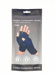 Guantes Cobre Compresión Artritis Tendinitis Túnel Carpiano