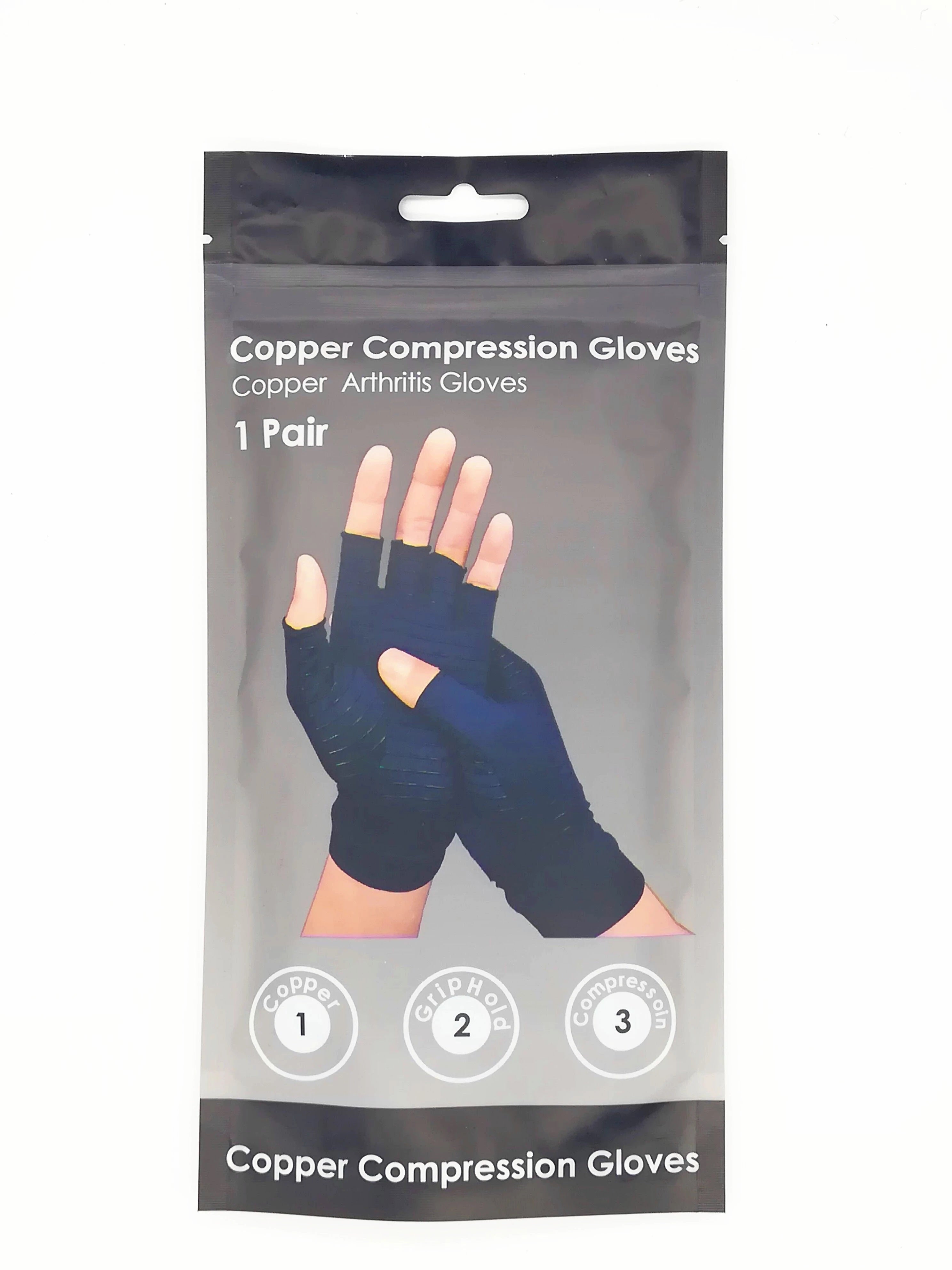 Guantes Cobre Compresión Artritis Tendinitis Túnel Carpiano