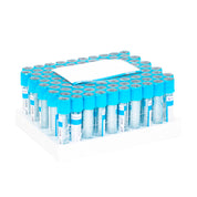 Tubo Tapa Celeste 5ml ( Citrato De Sodio 3,2% ) 100 Tubos - Celeste