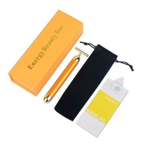 Rodillo Masajeador Facial De Jade Relajación