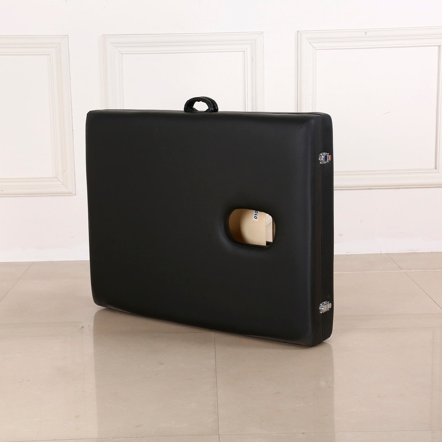 Camilla Para Masajes De 2 Cuerpos Portátil Negra