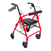 Andador Adulto Ortopédico Plegable C/ruedas Frenos Asiento