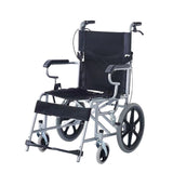 Silla De Ruedas Plegable Para Traslado C/freno En Agarradera