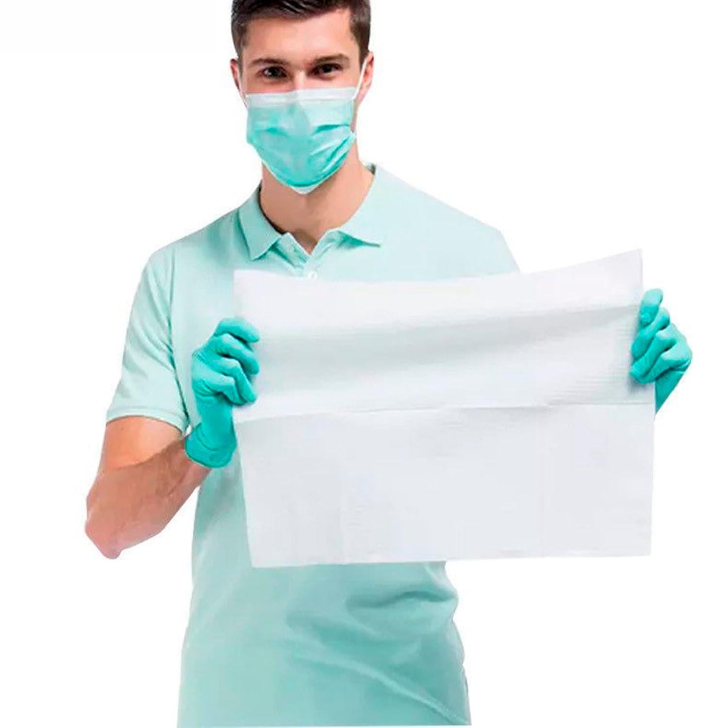 Babero Dental Impermeable Campo De Trabajo 125 Uni
