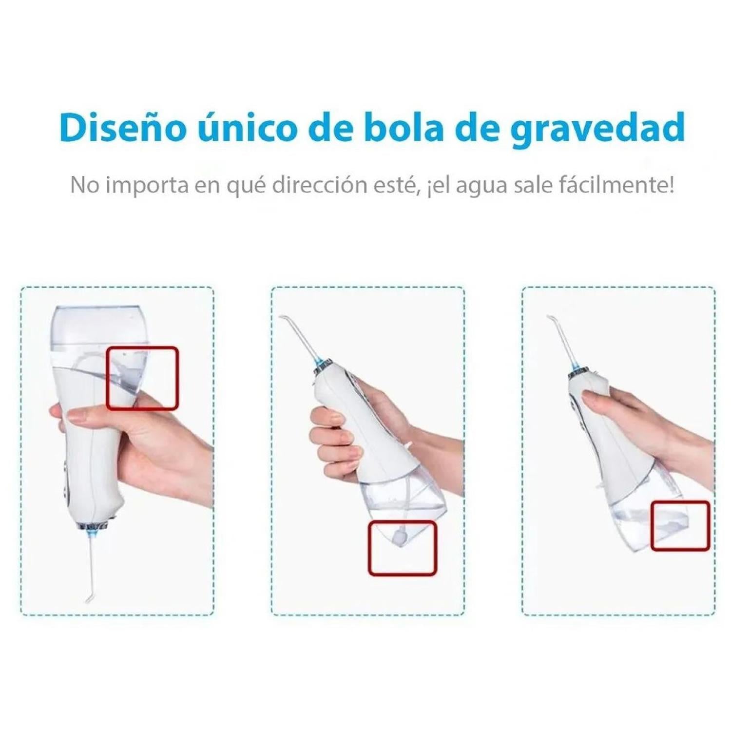 Irrigador Dental Limpieza Bucal PREMIUM h2O