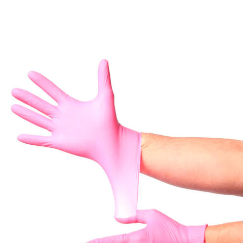 Guantes de Nitrilo texturizados tallas S, M, L, XL colores NovaCure