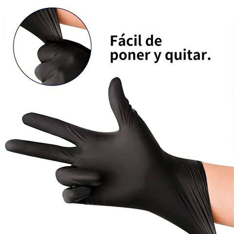 Guantes de Nitrilo texturizados tallas S, M, L, XL colores NovaCure