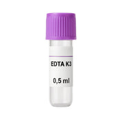 Tubo de Ensayo Tapa Lila 0,5 ML EDTA K3 x50 unidades
