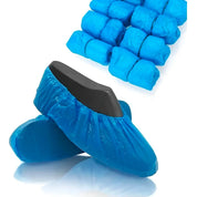 Cubre Calzado universal CPE azul x 100 unidades