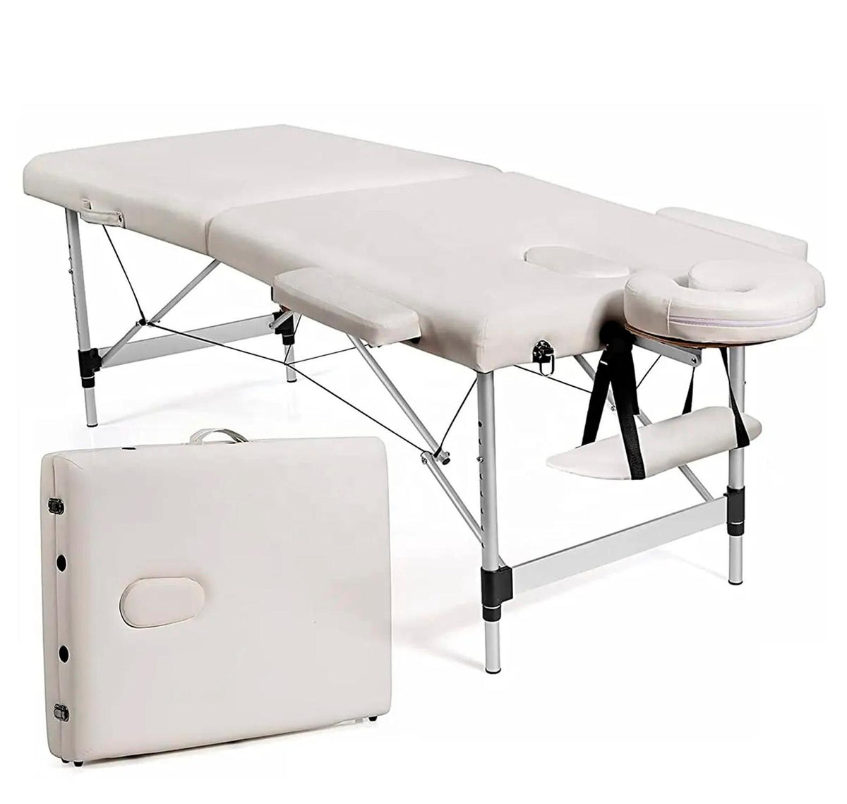 Camilla Para Masajes De 2 Cuerpos Portátil Premium