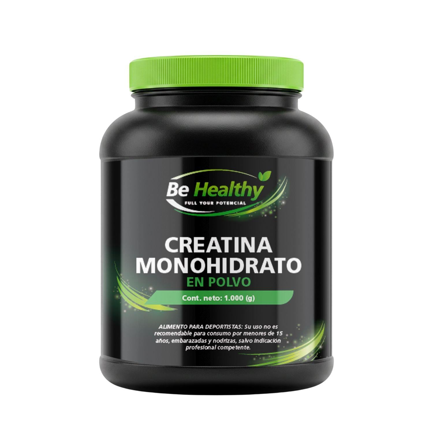 Creatina Monohidrato Be Healthy 1 kg Sin Sabor