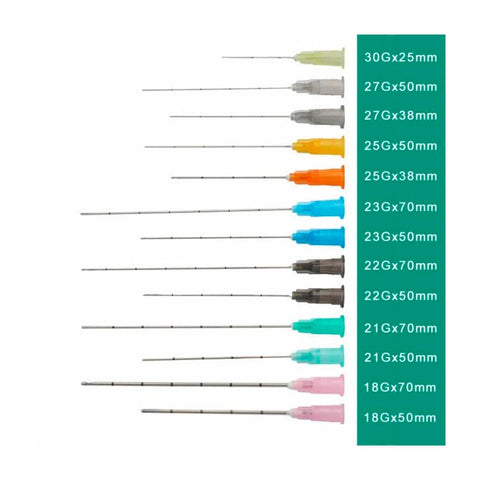 Pack 10 Canula 22G X 50mm