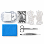 Pack de 10 Kit De Curacion Desechable Emergencia Primeros Auxilios