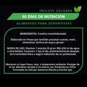 Creatina Monohidrato Be Healthy 300 g Sin Sabor