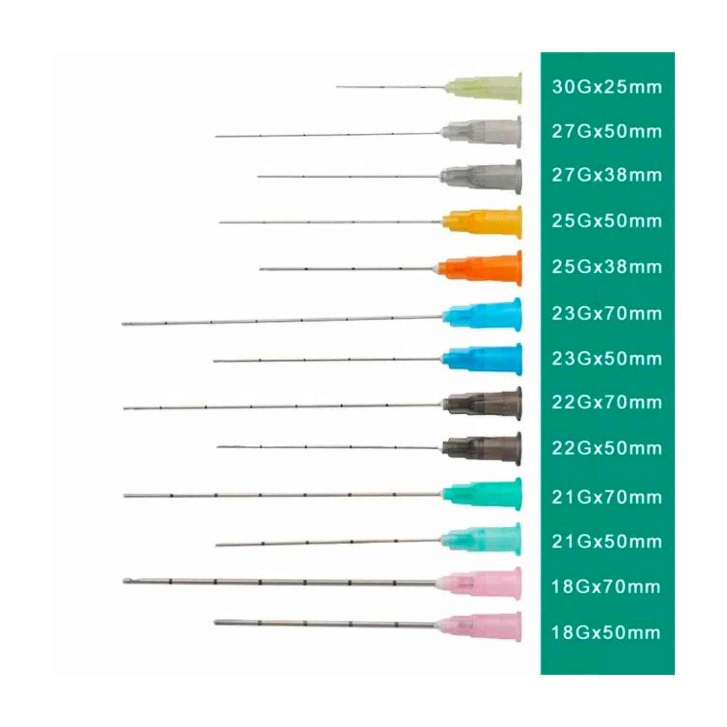 Pack 10 Canula 25G X 50mm
