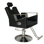 Sillón de Peluquería Elegant Black Reclinable