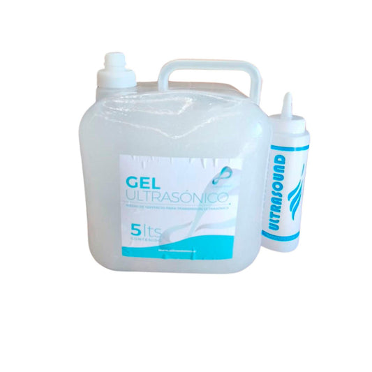 Gel Conductor Ultrasonido Incoloro 5 Litros + Dispensador