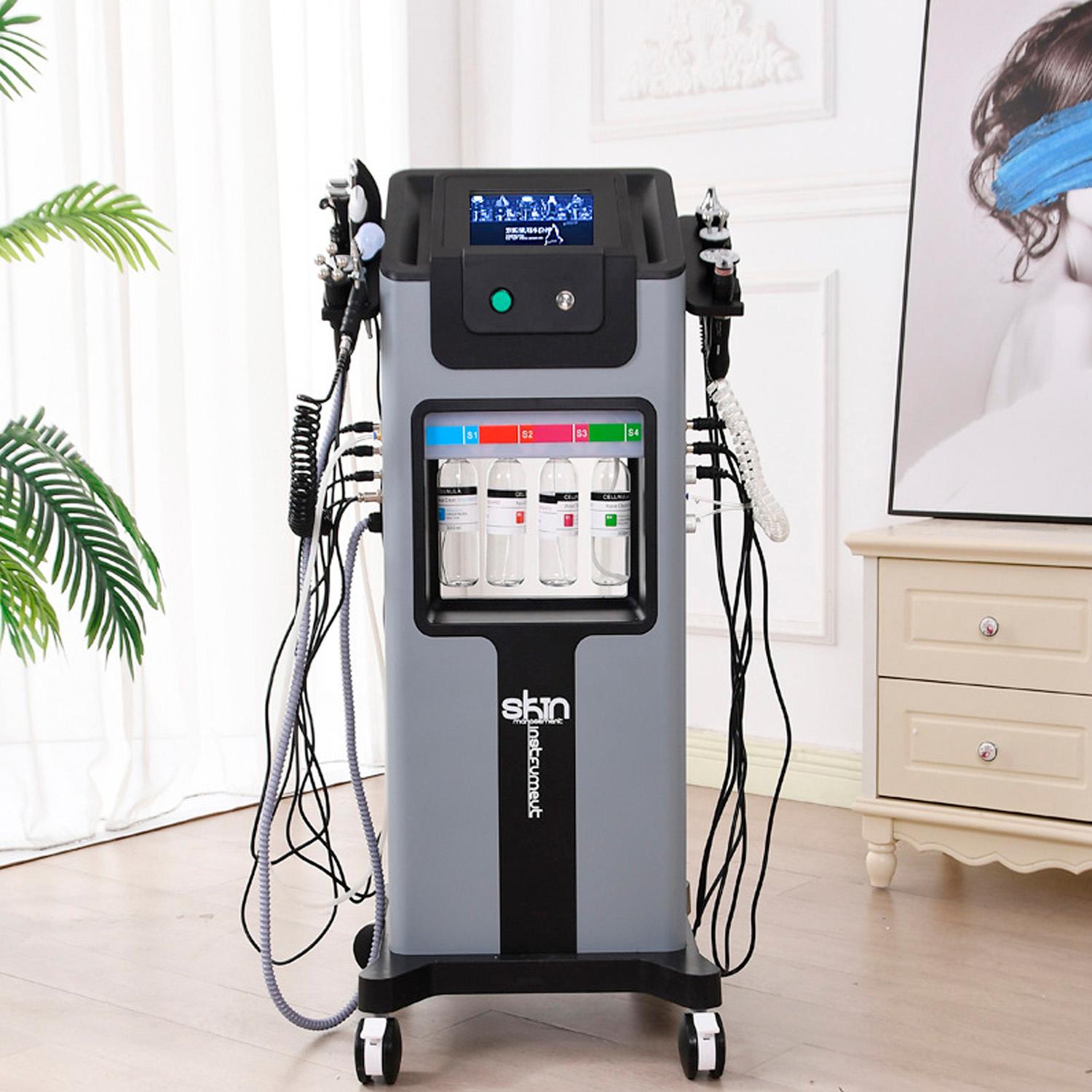 Maquina Hidrodermabrasion 10 en 1 vertical