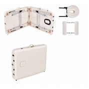 Camilla para masajes 2 cuerpos aluminio + cabecera